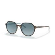 Ray-Ban Thalia Solglasögon Vintage Stil Modern Touch Brown, Unisex