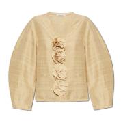 By Malene Birger Sidenskjorta Mineas Beige, Dam