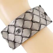 Chanel Vintage Pre-owned Metall armband Gray, Dam