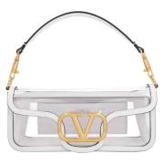 Valentino Laeder handvskor White, Dam