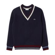 Lacoste Stiliga Sweaters för Män Blue, Herr