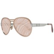 Roberto Cavalli Rosguld Kvinnor Solglasgon Aviator Mnstrad Multicolor,...