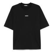 Barrow Nero Jersey T-Shirt Black, Herr