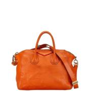 Givenchy Pre-owned Pre-owned Laeder handvskor Orange, Dam