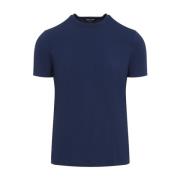 Giorgio Armani Blå T-shirt för män Blue, Herr