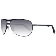 WEB Eyewear Svarta Herrar Aviator Solglasögon Black, Herr