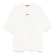 Barrow Off White Jersey T-Shirt White, Herr