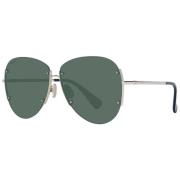 Max Mara Silver Aviator Solglasögon för Kvinnor Gray, Dam