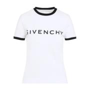 Givenchy Archetype Slim Fit T-Shirt White, Dam