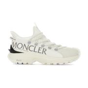 Moncler Stiliga Sneakers för en Trendig Look White, Dam