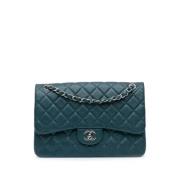 Chanel Vintage Pre-owned Laeder chanel-vskor Blue, Dam