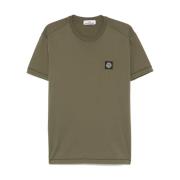 Stone Island Gröna T-shirts och Polos Green, Herr