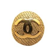 Chanel Vintage Pre-owned Metall chanel-smycken Yellow, Dam