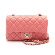 Chanel Vintage Pre-owned Laeder chanel-vskor Pink, Dam