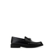 Jimmy Choo Svarta läderloafers Black, Dam