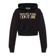 Versace Jeans Couture Huvtröja Black, Dam