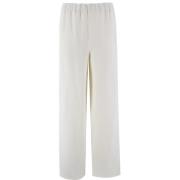 Fabiana Filippi Flytande Joggingbyxor White, Dam