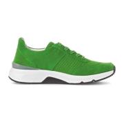 Gabor Grön Rullande Promenad Sneaker Green, Dam