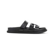 Tory Burch Svart Slide Sandal Black, Dam