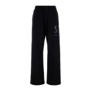 Golden Goose Stiliga svarta bomulls joggers Black, Dam