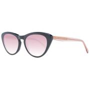 Ted Baker Svart Cat Eye Solglasögon Gradient Rosa Black, Dam