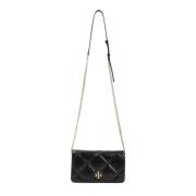 Tory Burch Svart Kedjepung Stilfull Modell Black, Dam