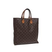 Louis Vuitton Vintage Pre-owned Canvas handvskor Brown, Dam