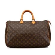 Louis Vuitton Vintage Pre-owned Canvas resvskor Brown, Dam