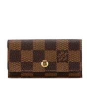 Louis Vuitton Vintage Pre-owned Canvas nyckelhllare Brown, Dam