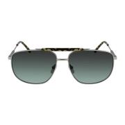 Lacoste Metallram UV-filter solglasögon Gray, Herr