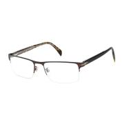 Eyewear by David Beckham Vattentåliga metallramar med display Brown, H...