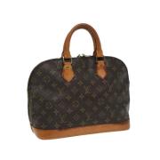 Louis Vuitton Vintage Pre-owned Canvas handvskor Brown, Dam