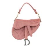 Dior Vintage Pre-owned Sammet dior-vskor Pink, Dam