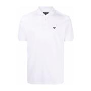 Emporio Armani Polo Shirts White, Herr