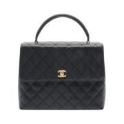 Chanel Vintage Pre-owned Laeder chanel-vskor Black, Dam