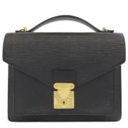 Louis Vuitton Vintage Pre-owned Laeder louis-vuitton-vskor Black, Dam