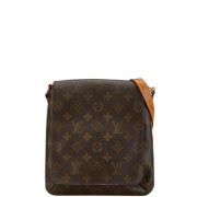 Louis Vuitton Vintage Pre-owned Canvas louis-vuitton-vskor Brown, Dam