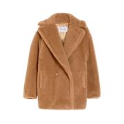 Max Mara Teddy Coat Beige, Dam