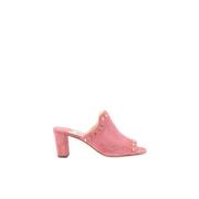 Jimmy Choo Pre-owned Pre-owned Mocka mules Pink, Dam