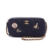 Chanel Vintage Pre-owned Ylle chanel-vskor Blue, Dam