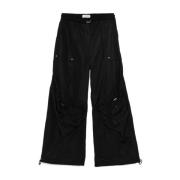 The Attico Vida Byxor Pant 100 Black, Dam