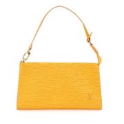 Louis Vuitton Vintage Pre-owned Laeder louis-vuitton-vskor Yellow, Dam