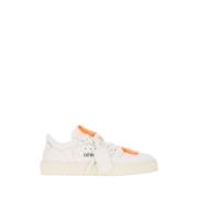 Off White Stiliga Sneakers för Män och Kvinnor White, Herr