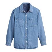 Levi's Jacka Herr Bryant Vaddade REV Oversh Greenpoint LIG Blue, Herr