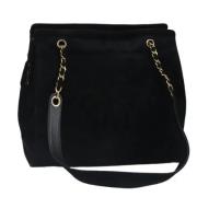 Chanel Vintage Pre-owned Mocka chanel-vskor Black, Dam