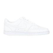 Nike Låg Court Vision Sneakers Vit White, Herr