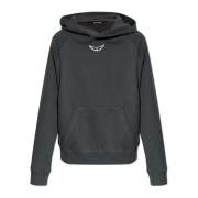 Zadig & Voltaire Hoodie Georgy Gray, Dam