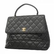 Chanel Vintage Pre-owned Laeder chanel-vskor Black, Dam