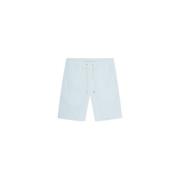 Nn07 Randiga Shorts för Sommardagar Blue, Herr