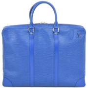 Louis Vuitton Vintage Pre-owned Laeder louis-vuitton-vskor Blue, Dam